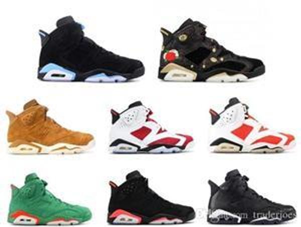 

горячие тренеры продаж 6 баскетбол обуви от спортивной обуви белого граффити carmine чикаго unc классического 6s спортивных кроссовки дизайн