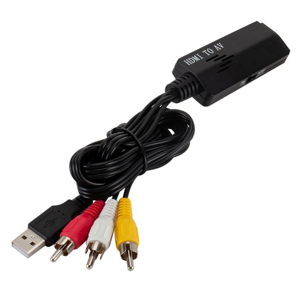 

1 piece hdmi to rca video audio adapter converter component av hd 1080p