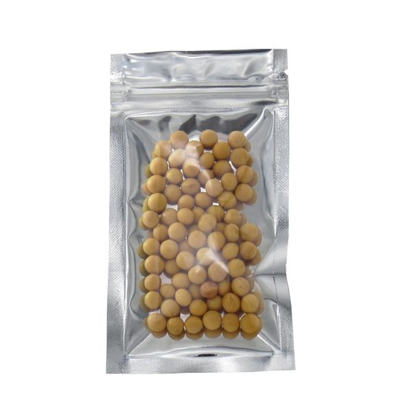 

2000pcs 7 * 13см resealable zip замок еды упаковка мешок термосваривание zip сумки замок майларовый пластиковый пакет сумка для хранения эле