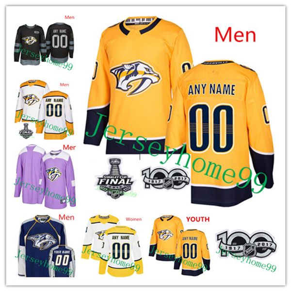 

Cu tom na hville predator 4 ryan elli jer ey any number name blue third wayne immond mikael granlund 59 roman jo i, Black;red