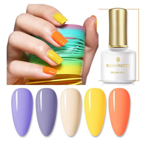 

born pretty purple yellow nail gel polish permanent uv gel varnish soak off coat nail art manicure lacquer, Red;pink
