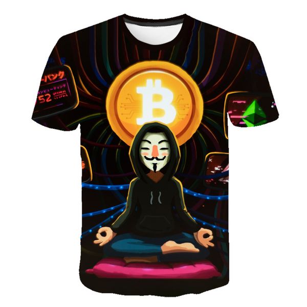 

революция shirt - crypto shirt - crypto валюта t-shirt прохладный повседневная гордость футболки мужчин мужской моды тенниску, White;black