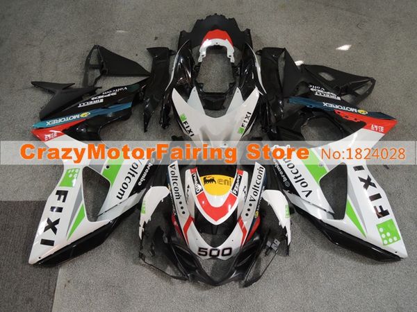 

new injection mold abs fairing for suzuki gsxr1000 k9 09-16 gsxr1000 2009 2010 2011 2012 2013 2014 2015 2016 bodywork custom black white fix