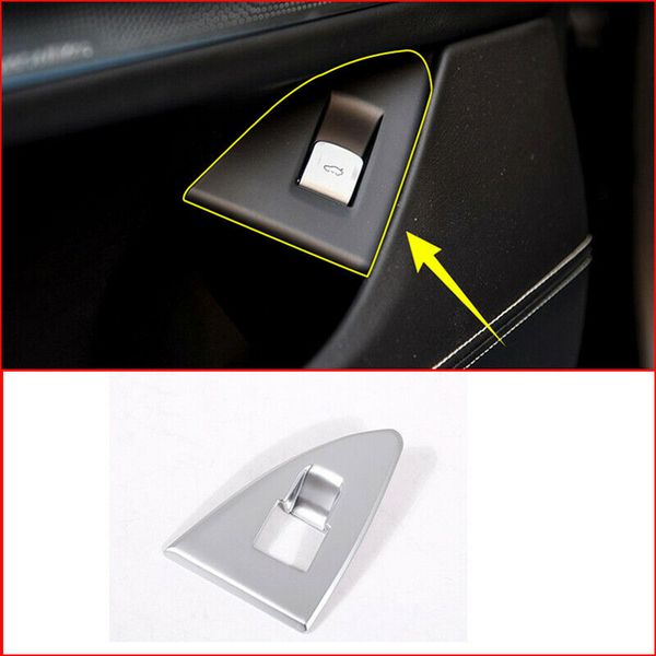 

for bmw 7 series g11 g12 2016-19 chrome rear trunk switch button cover trim