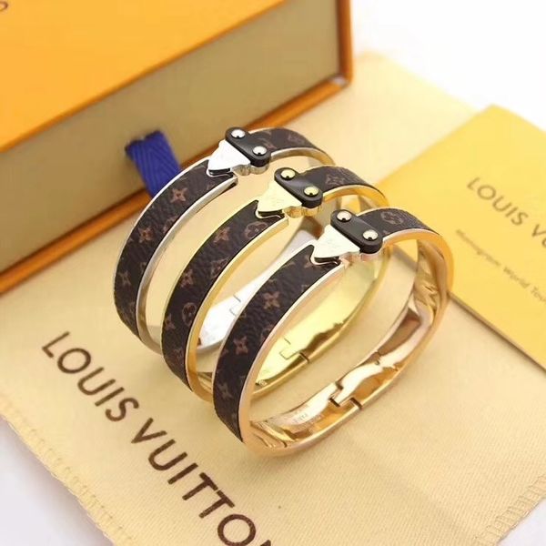 

fashion brand womans beacelets for women wrap cuff slake alloy bracelets with alloy buckle couple nature jewelry no box am90a, Silver