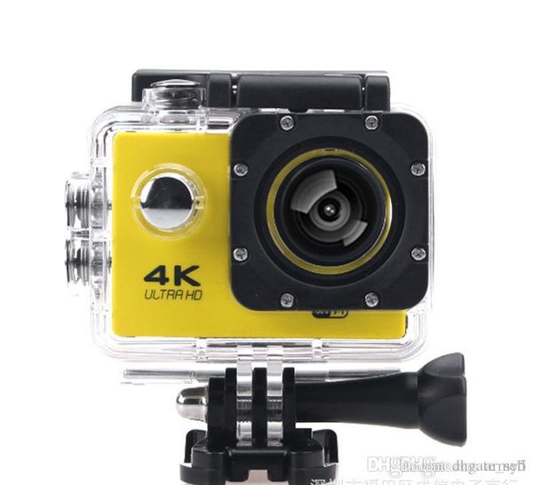 

4k sports camera hd action 2" wifi diving 30 meter waterproof cameras 1080p full hd 140° camera cameras sport dv car colors st