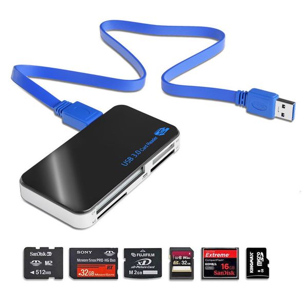 

usb compressed flash adapter 3.0 all in 1 cf microd ms xd universal memory card reader design ipad iphone pc phone android