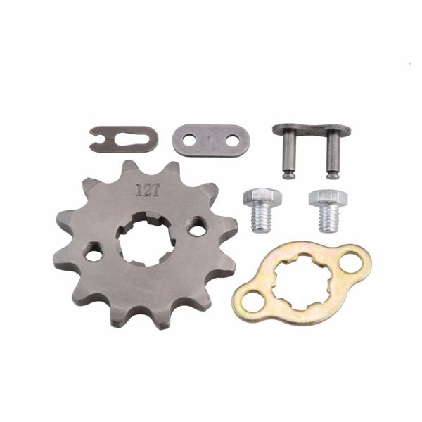 

goofit 17mm front sprocket 420-12t/428-12t for motorcycle atv dirt bike q001-032