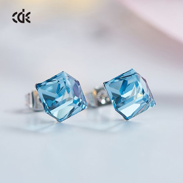 

wedding party beaded pearl gift woman lady diamond jewelry earring for bride acting initiation graduation cde-1007, Golden