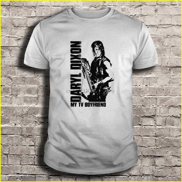 

men t shirt daryl dixon my tv boyfriend the women t-shirt, White;black