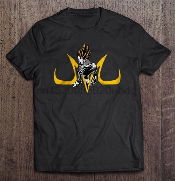 

мужчины футболка majin вегет женщина футболка, White;black