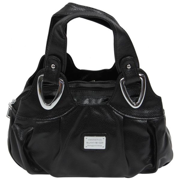 

fashion handbag women pu leather bag tote bag handbags satchel -matte black