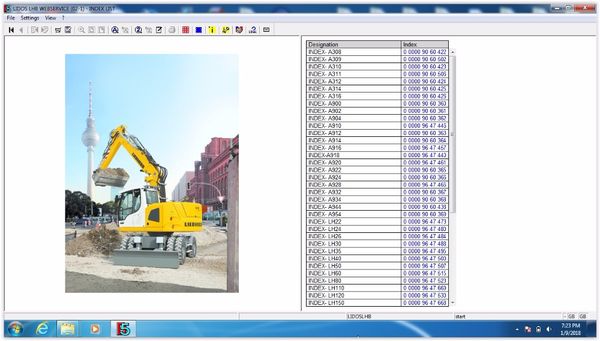 

liebherr lidos online epc 04.2017 +service manuals online