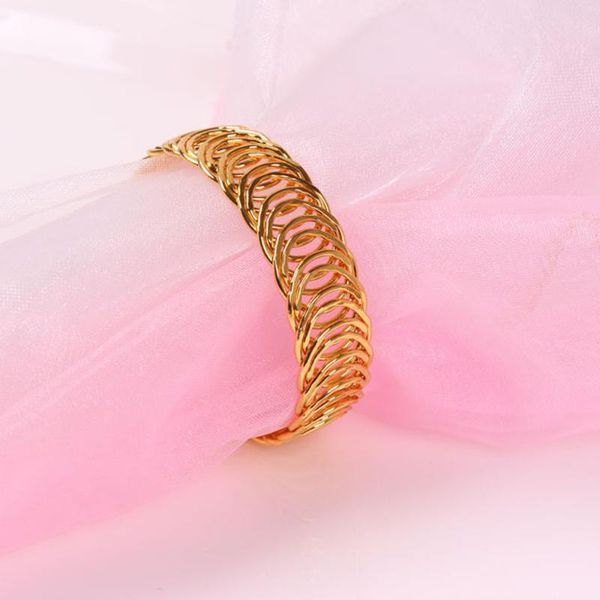 

napkin rings 4pcs gold spring simple buckle wedding ring paper towel