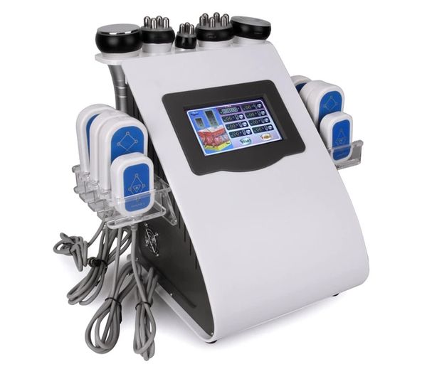 

new model 40k ultrasonic liposuction cavitation 8 pads laser vacuum rf skin care salon spa slimming machine & beauty equipment