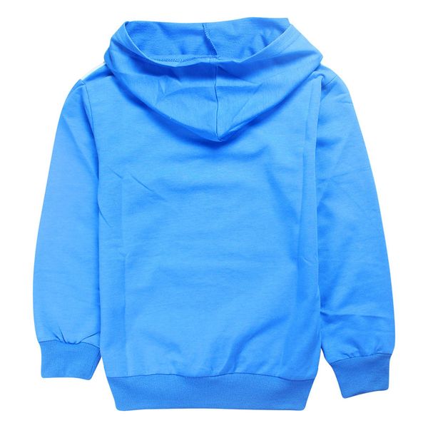 

boys girls hoodies cartoon bendy and the ink machine print sweatshirt for kids cotton t-shirt children casual sweatshirt, Black