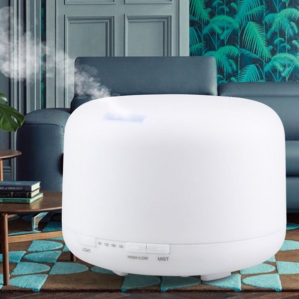 

500мл ультразвуковой увлажнитель воздуха аромат эссенциаль масло ароматерапия машина mist maker 7 изменение цвета светодиодные для дома