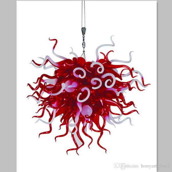 

red bedroom crystal chandeliers hand made blown glass chandelier crystal chandelier ce ul ac 110-240v led