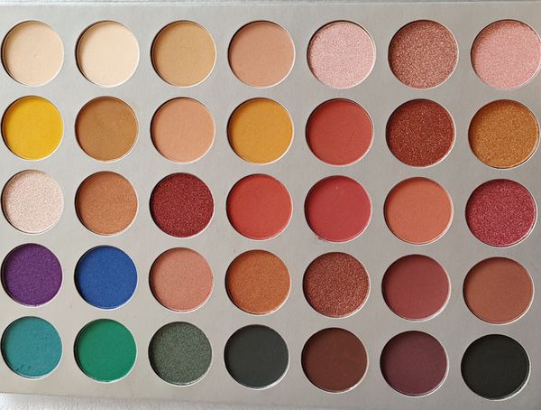 

35 colors eye shadow palette shimmer matte eye shadow palette in stock dhl ing