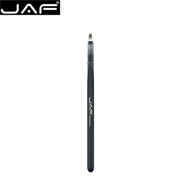 

jaf 1pcs lip makeup brush fashionable wooden handle soft nylon hair lip cosmetic beauty lipstick brushes tool 03stl