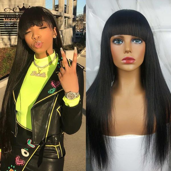 

lace wigs 13x4 front human hair pre plucked for black women 28 30 inch brazilian frontal wig full machine, Black;brown