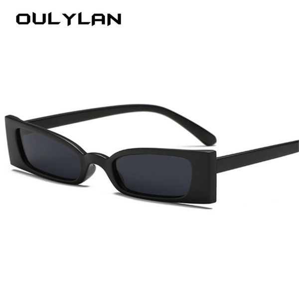 

oulylan cat eye sunglasses women vintage designer small sun glasses female retro red leopard shades sunglass luxury eyewear, White;black