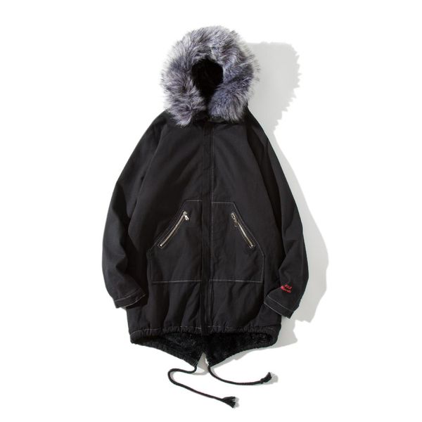 

winter casual letter parkas jacket men brand clothing men's jacket coat clothing tactical outwear black windbreaker