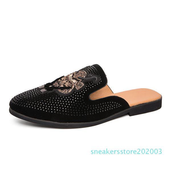 

2019 лен обђв мђжин плж андалии flat лений од обђв поведневна мђжка, Black