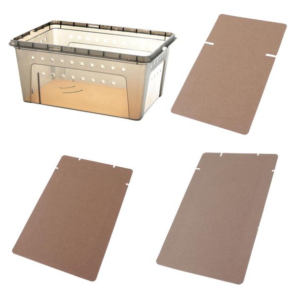 

3x reptile carpet paper mat pad habitat for lizards tortoise, dragon, geckos