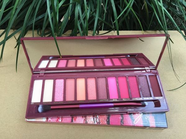 

factory direct dhl new makeup eyes brand nude cherry eye shadow palette 12 colors eyeshadow