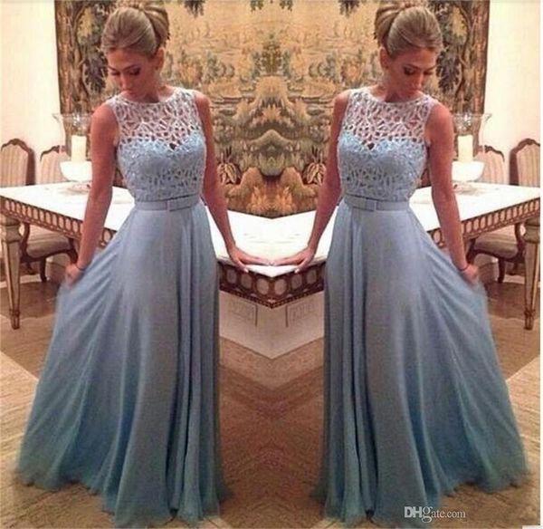 

elegant a-line chiffon evening dress 2019 new arrival sleeveless with appliques evening prom gowns mother of the bride dresses plus size, Black;red