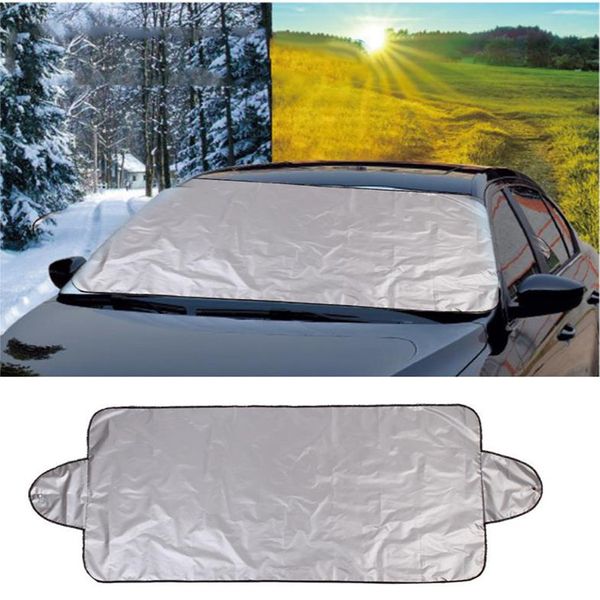

car-styling car covers 146 x 70cm heat sun shade anti snow ice dust frost ing shield car windshield cover protector