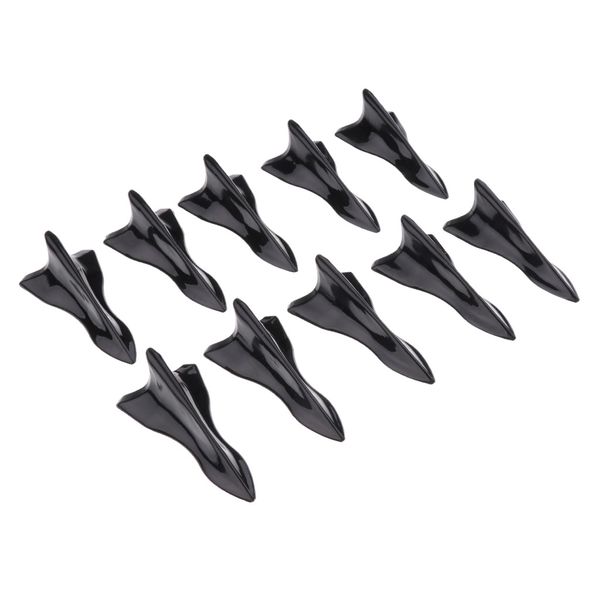 

10 шт крыши автомобиля air vortex generator shark fin декоративные