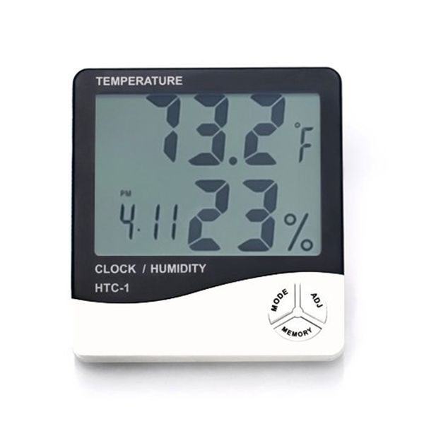 

digital lcd screen electronic alarm clock hygrometer clocks indoor humidity monitor clock weather station jj30