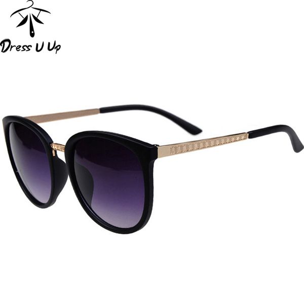 

dressuup classic sunglasses women vintage sun glasses women female brand design mirrored lens uv400 glasses lunette de soleil, White;black