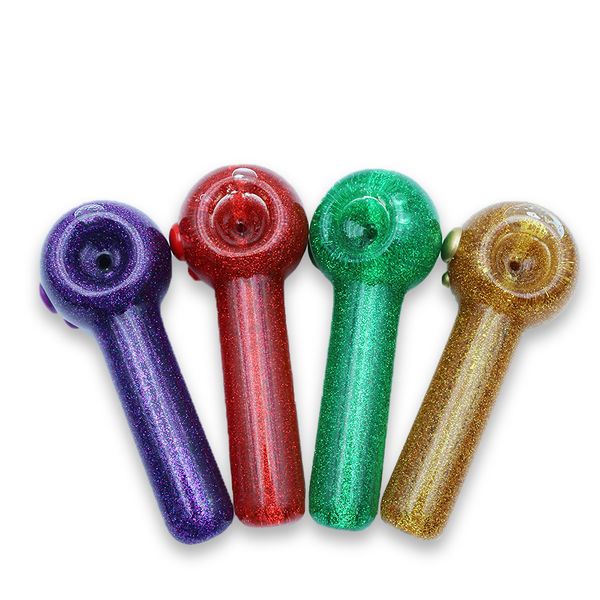 

DHL курительных трубок Freezable Coil handpipe Блеск стекла Ложку трубы с глицерином стек Курительные табачные Трубы Охладить трубы
