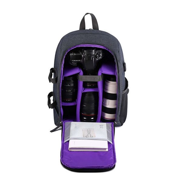 

gtf slr dslr camera backpack usb charge multi-function waterproof pgraphy bag outdoor travel bag for camera shoulder