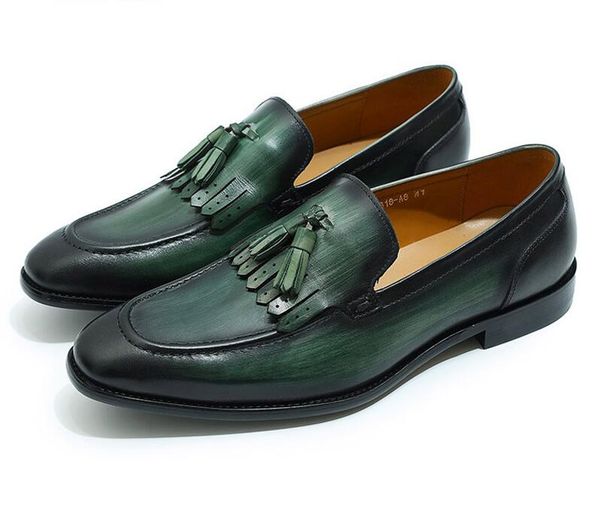 

men leather shoes low heel casual shoes dress brogue spring ankle boots vintage classic male casual ps558, Black