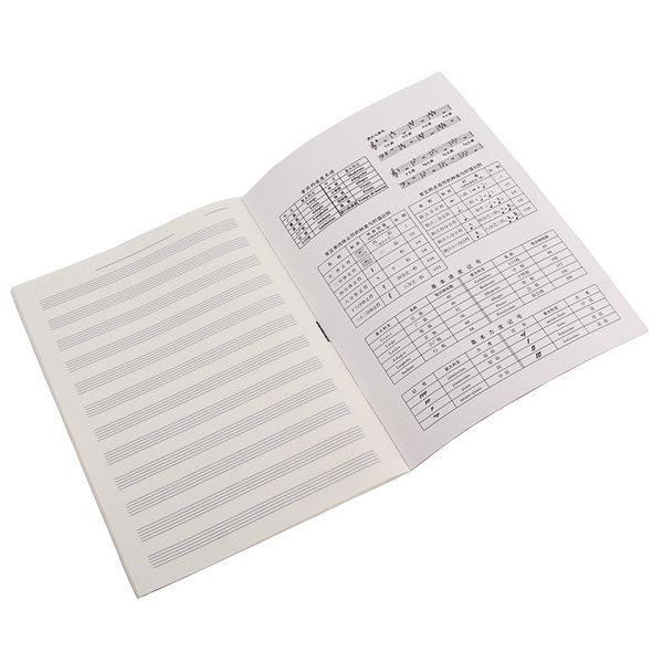 

music manuscript sheet notes notebook music tab staff stave notebook paper