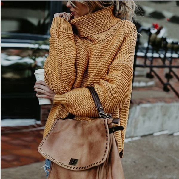 

coarse pullover women's jumper turtleneck sweater female jumper women warm sweater thick winter cable knitted oversized sweater, White;black