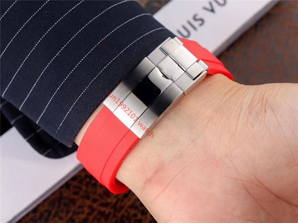 

ym engraved luxury mens watch automatic mechanical stainless steel transparent back blue dial men watches wristwatches, Slivery;brown