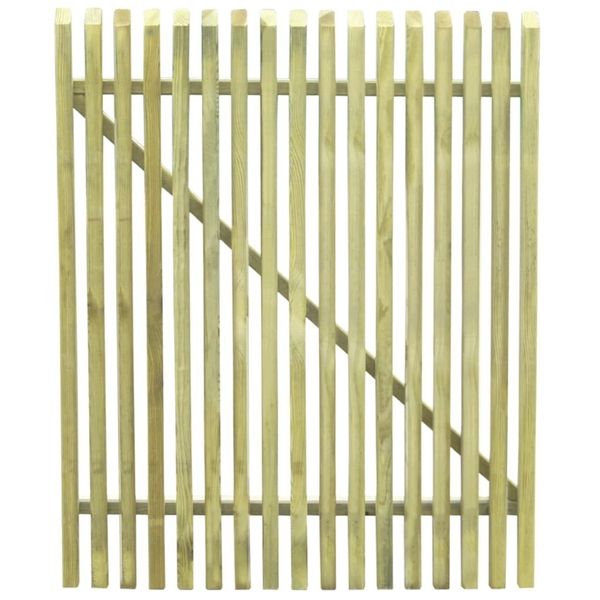 

post garden gate impregnated pine 100x125 cm garden sets