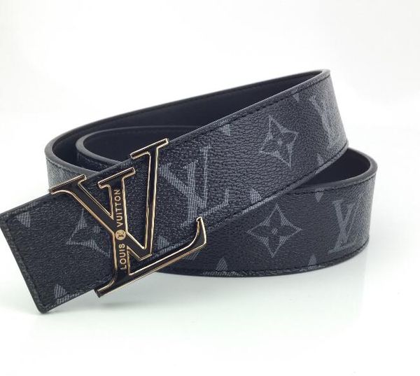 

new style men's leather belt and men's and women's pins for 2019, Blue;gray