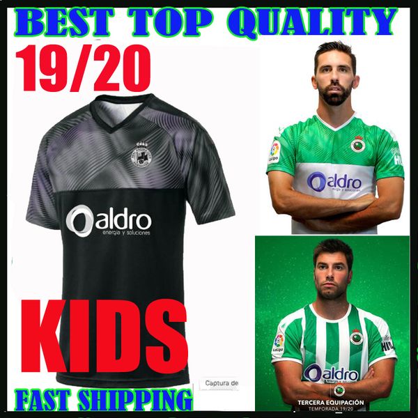 

Racing antander 19 20 kid kit occer jer ey home 2019 2020 cami eta alexi zidane d carmona toribio rodriguez child et football hirt