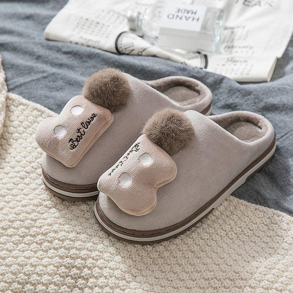 

mens memory foam slippers winter home house slippers man non-slip indoors bedroom floor warm shoes zapatilla casa hombre#y2, Black