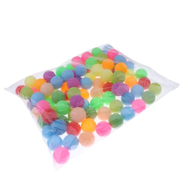 

pack of 100 40mm pong / table tennis balls beer pong / colorful cat balls