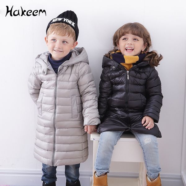 

winter jacket for girls down coat for boys jacket long girls parka children down boy snowsuit kids clothes boys parka, Blue;gray