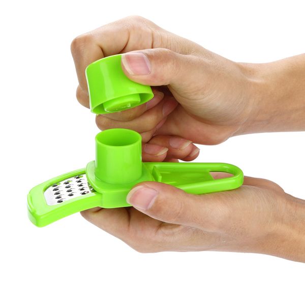 

color multi functional ginger garlic grinding tool grater planer slicer cutter cooking tool utensils kitchen accessories #075