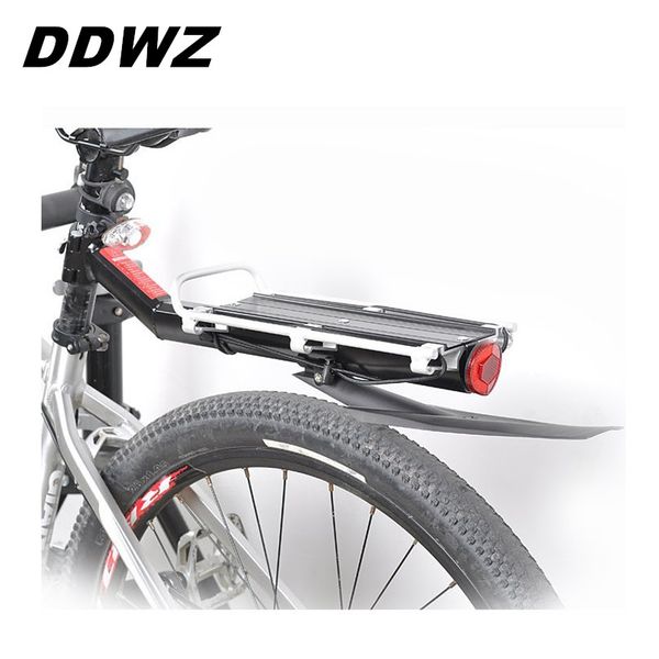 

mountain bicycle racks rear carrier quick release aluminium 0.8kg peso max load 25kg alloy bike carg racks disc brake