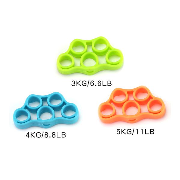 

yougle silicone hand grip o shape healthy strength finger hand power training ring exerciser fitness muscle developer